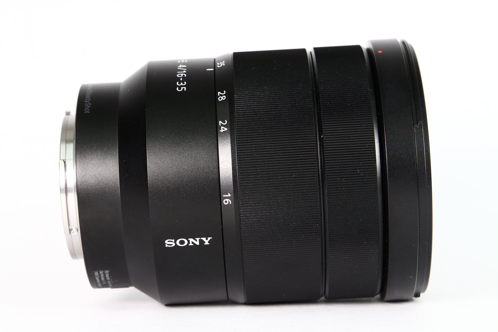 Lente SONY FE 16-35mm F4 ZA OSS. Usado