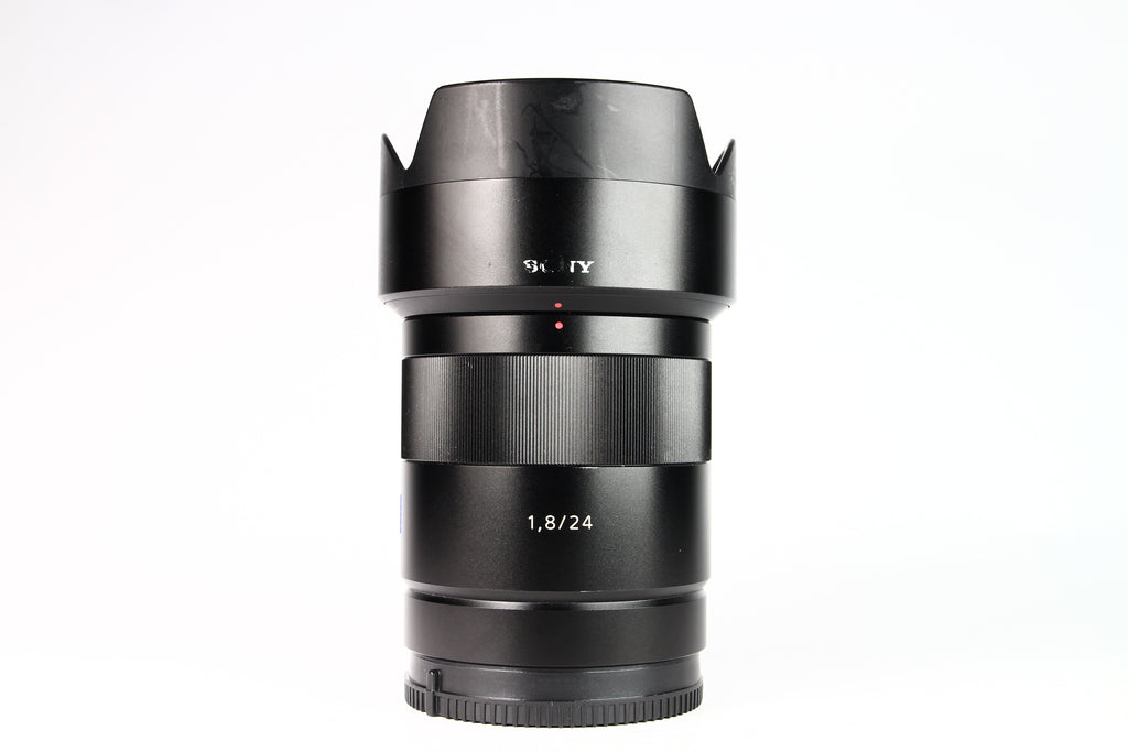 Lente SONY FE 24 mm F:1.8 ZA Zeiss. Usado