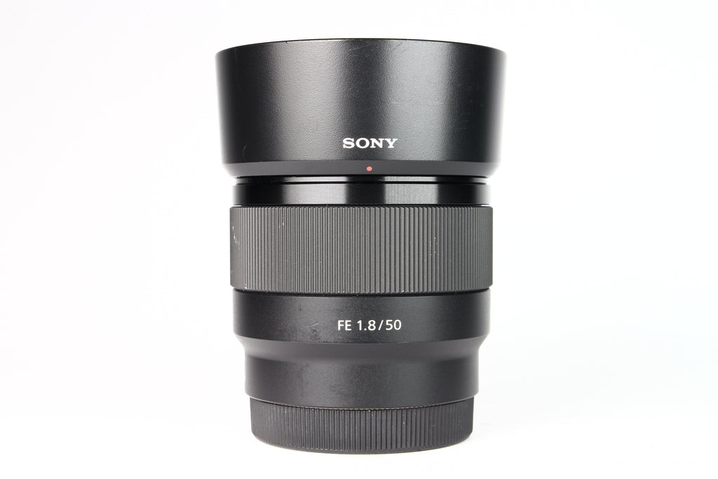 Lente SONY FE 50mm F:1.8. Usado