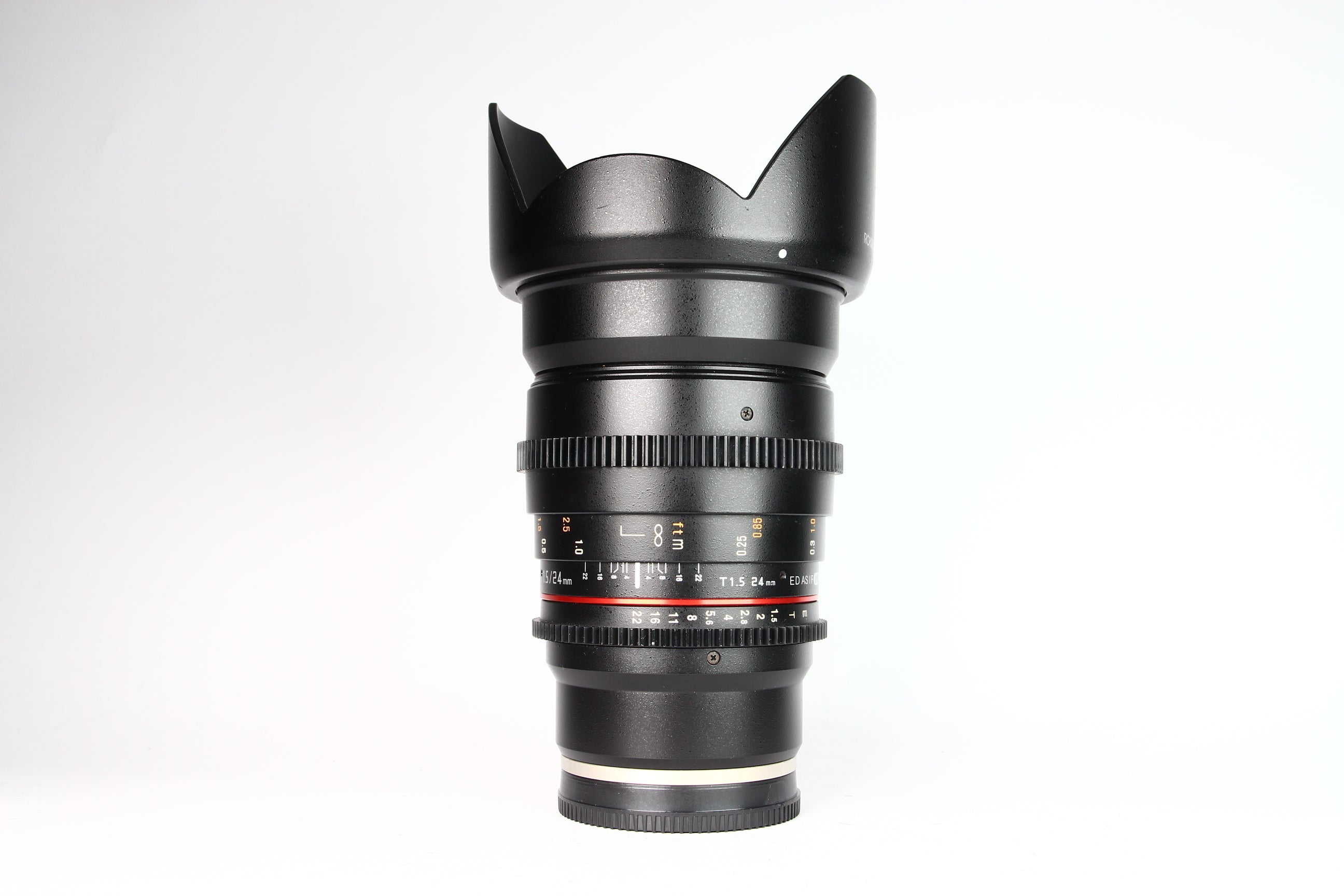 Lente ROKINON 24mm T:1.5 ED AS I F UMC II Cinemaline para SONY. Usado
