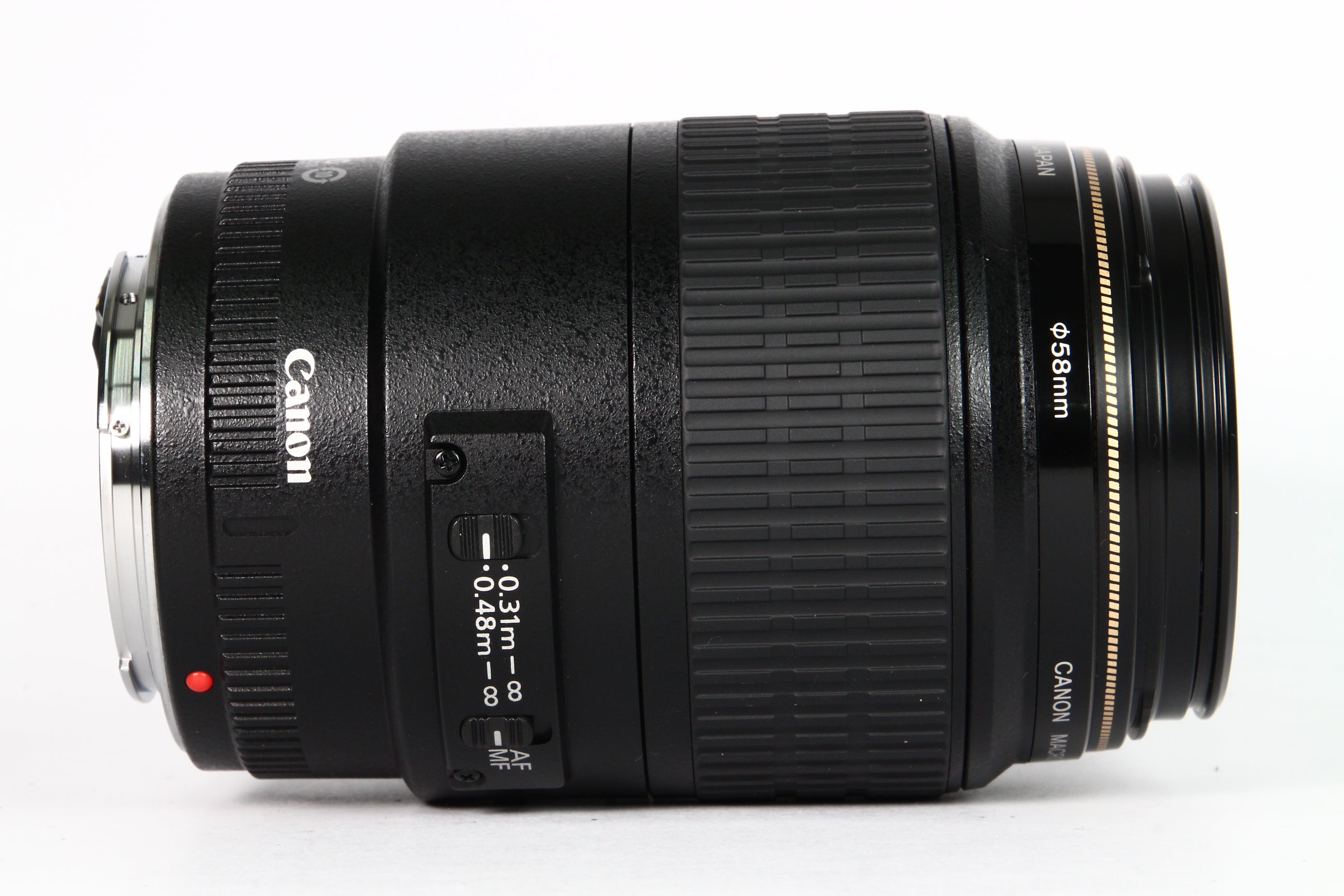 Lente MACRO CANON EF 100mm F2.8 USM. Usado