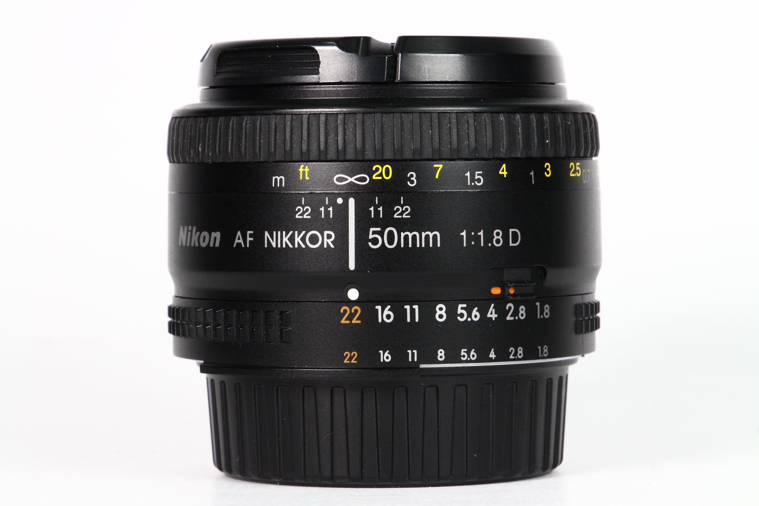 Lente NIKKOR 50mm F1.8 D para NIKON. Usado
