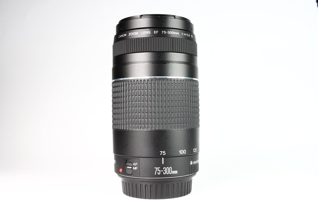 Lente CANON EF 75-300 F4-5.6 III. Usado