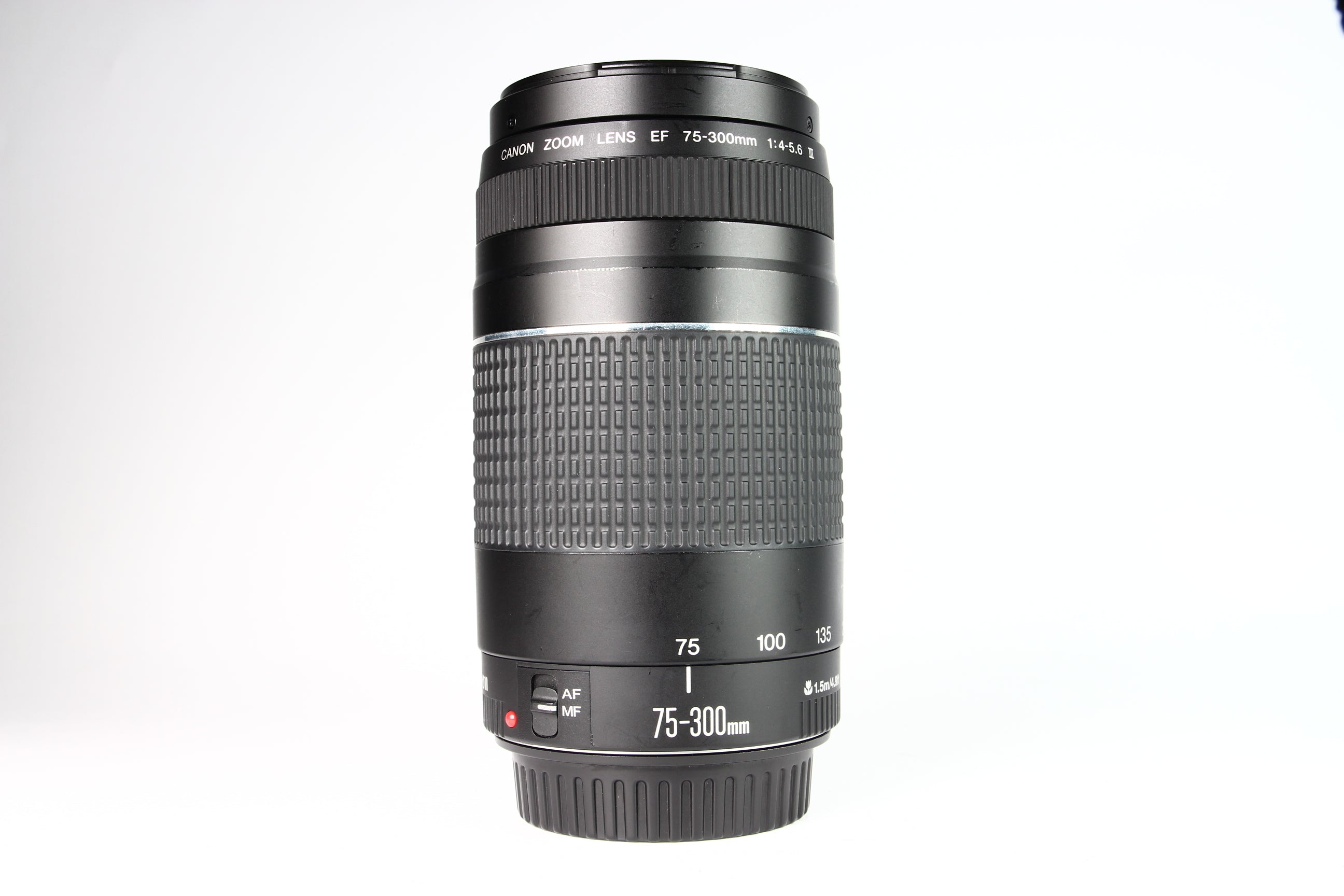 Lente CANON EF 75-300 F4-5.6 III. Usado