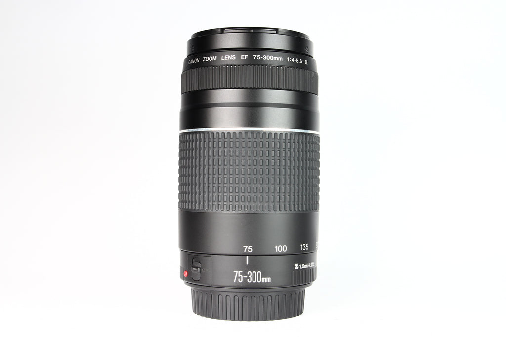 Lente CANON EF 75-300 F4-5.6 III. Usado