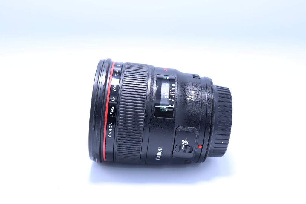 Lente CANON 24mm F1.4. Usado.