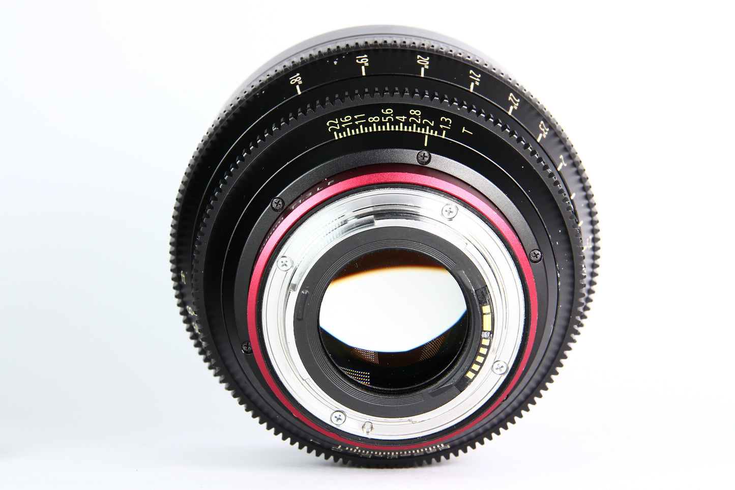 Lente Canon CN-E 50mm T 1.3 L F Cinemaline. Usado