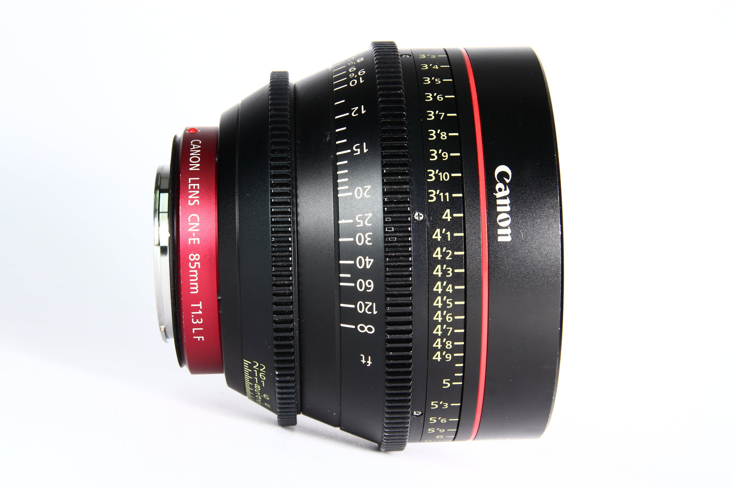 Lente Canon CN-E 85mm T 1.3 L F Cinemaline. Usado