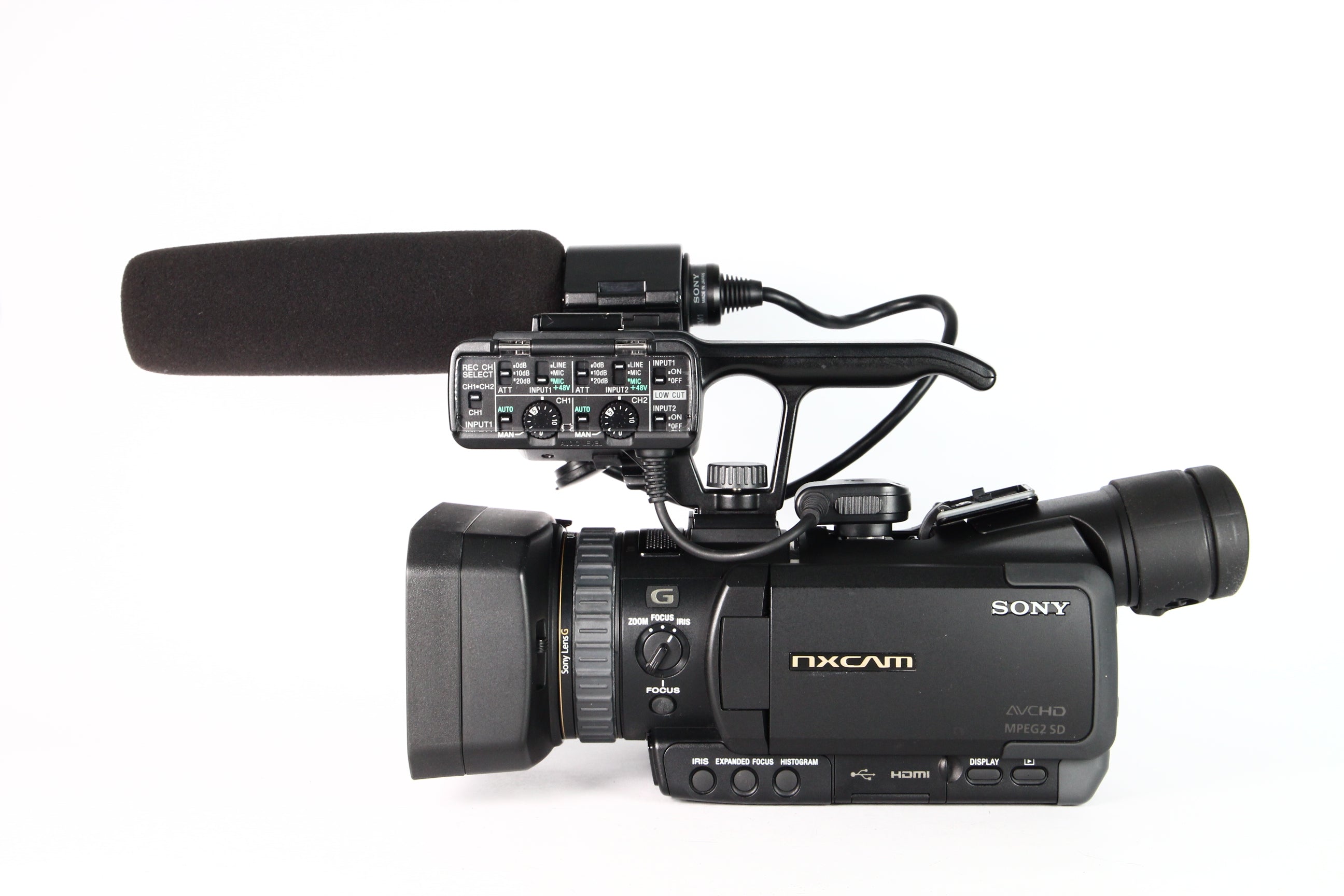 Cámara de vídeo digital SONY NXCAM NX70U. Usada.