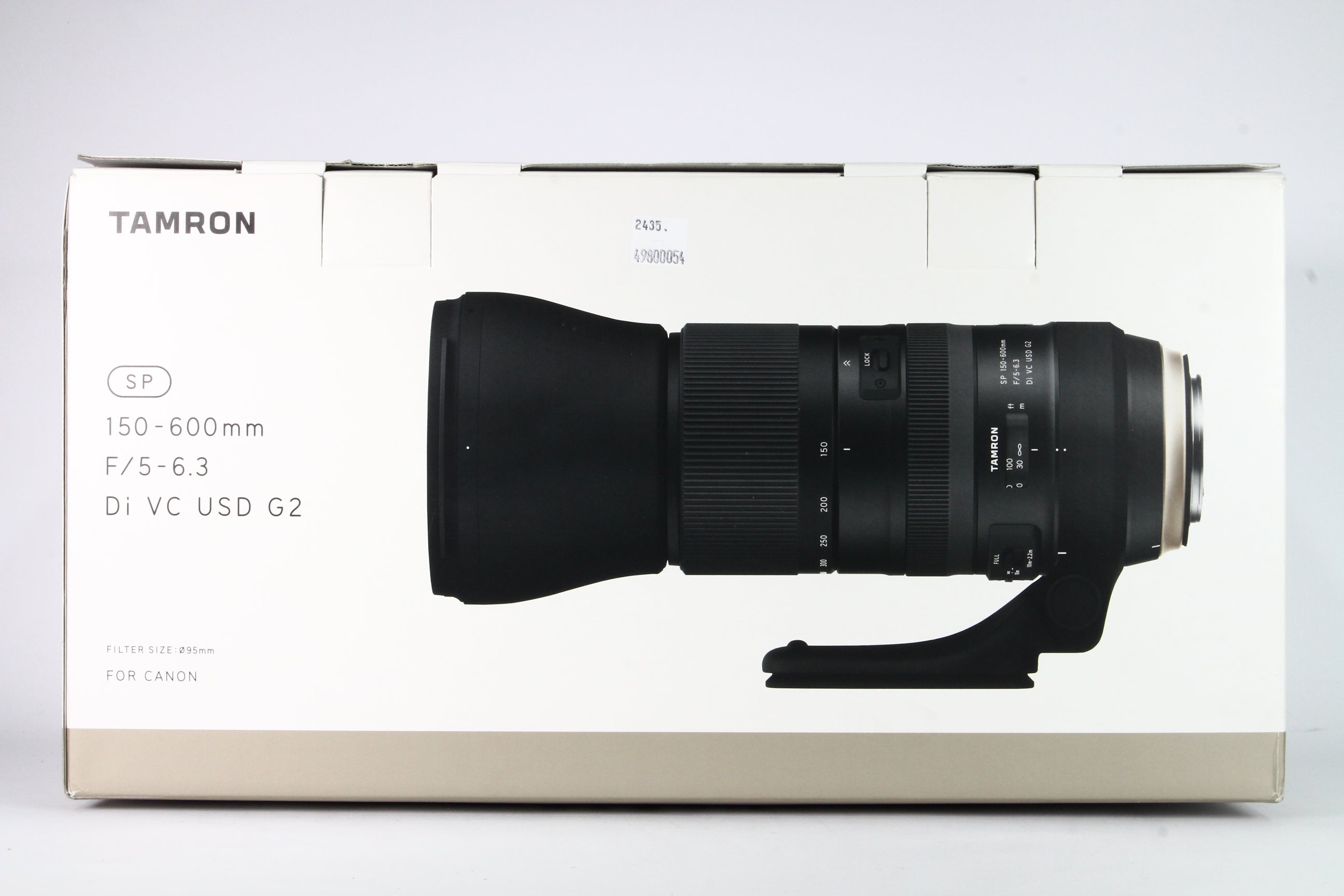 Lente TAMRON 150-600mm F5-6.3 Di VC USD G2 para CANON EF. Usado