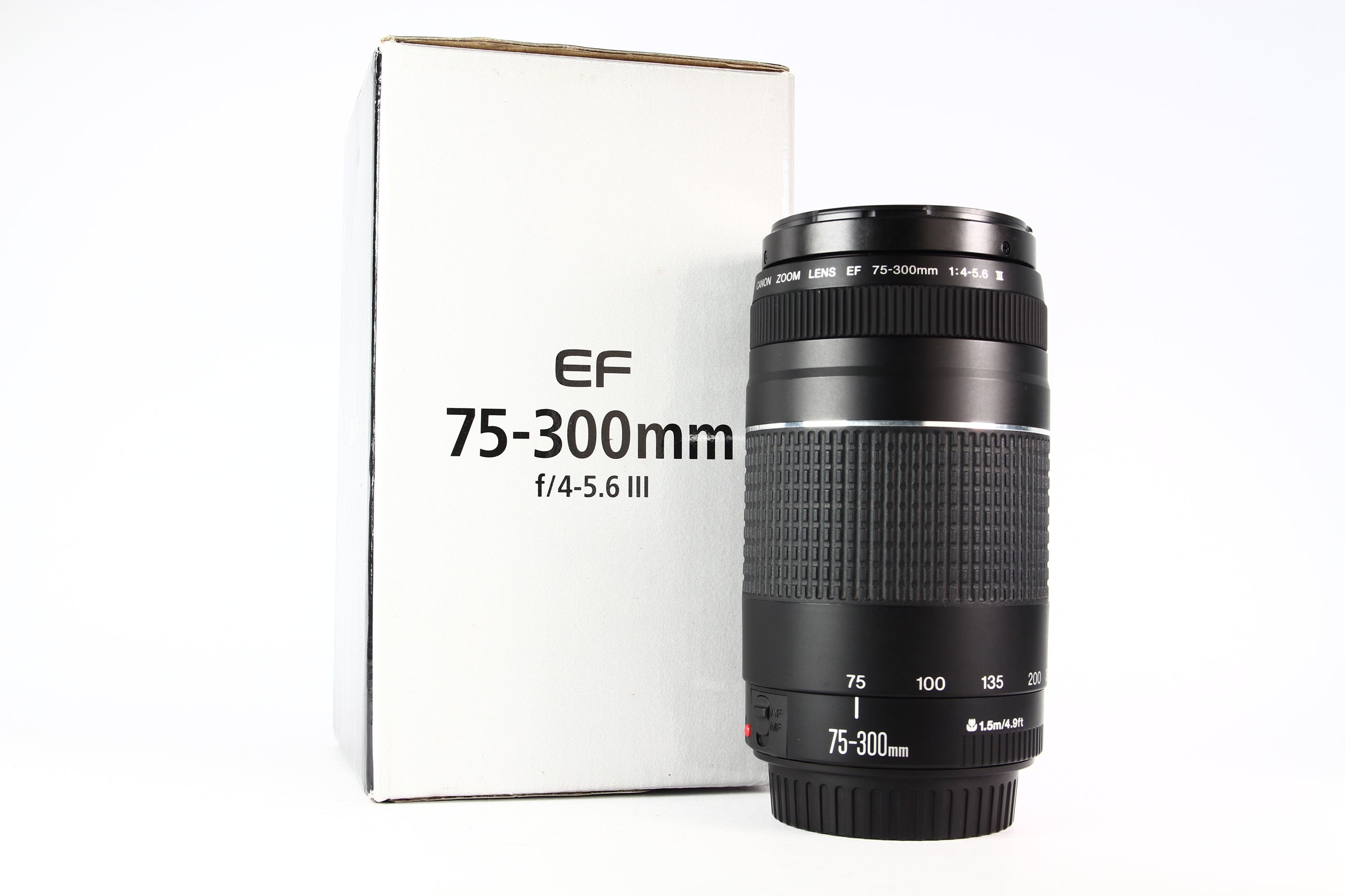 Lente CANON EF 75-300 F4-5.6 III. Usado
