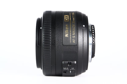 Lente NIKON 35mm F1.8 G. Usado