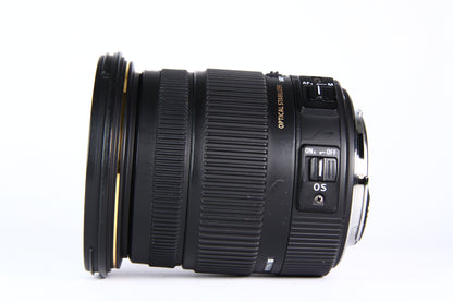Lente SIGMA 17-50mm EX DC OS HSM F2.8 para CANON. Usado