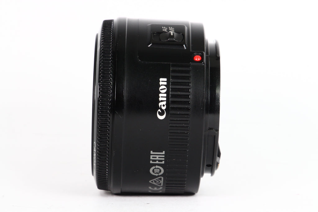 Lente CANON 50mm F1.8 II. Usado