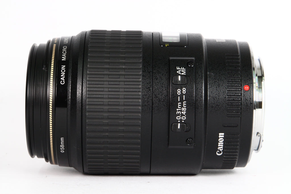 Lente MACRO CANON EF 100mm F2.8 USM. Usado