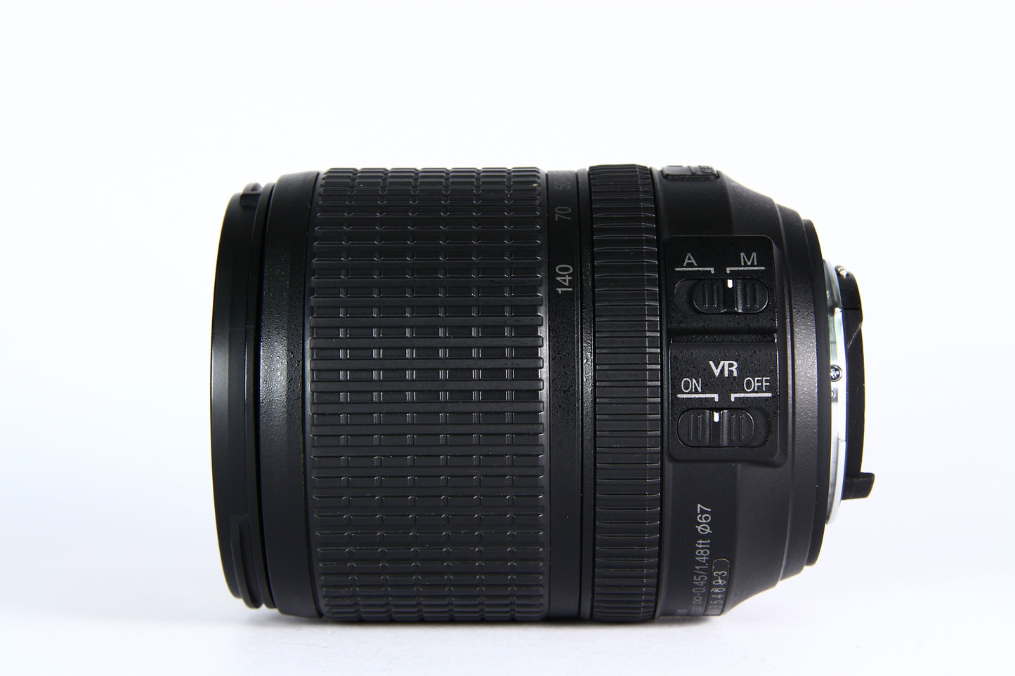 Lente NIKKOR DX AF-S 18-140mm VR G ED F4-5.6 Para NIKON. Usado