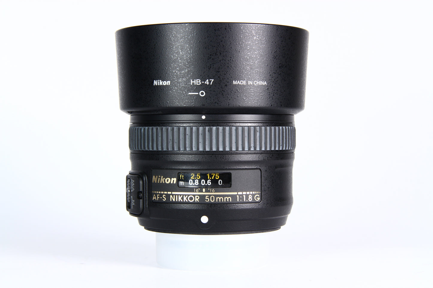 Lente Nikon AF-S 50mm F1.8 G. Usado