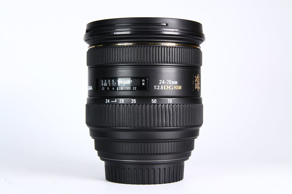 Lente SIGMA DG HSM EX 24-70mm F2.8 para Canon. Usado