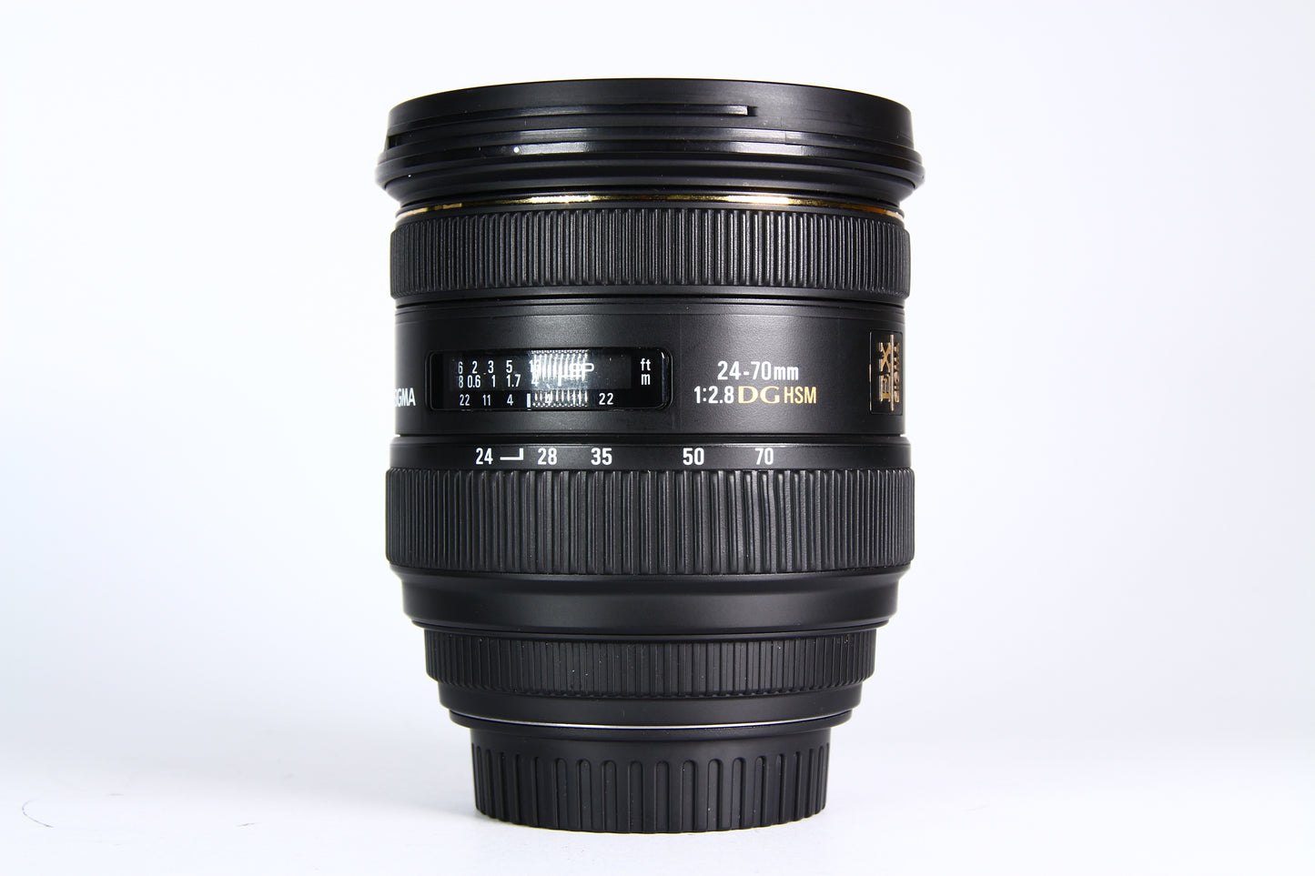 Lente SIGMA DG HSM EX 24-70mm F2.8 para Canon. Usado