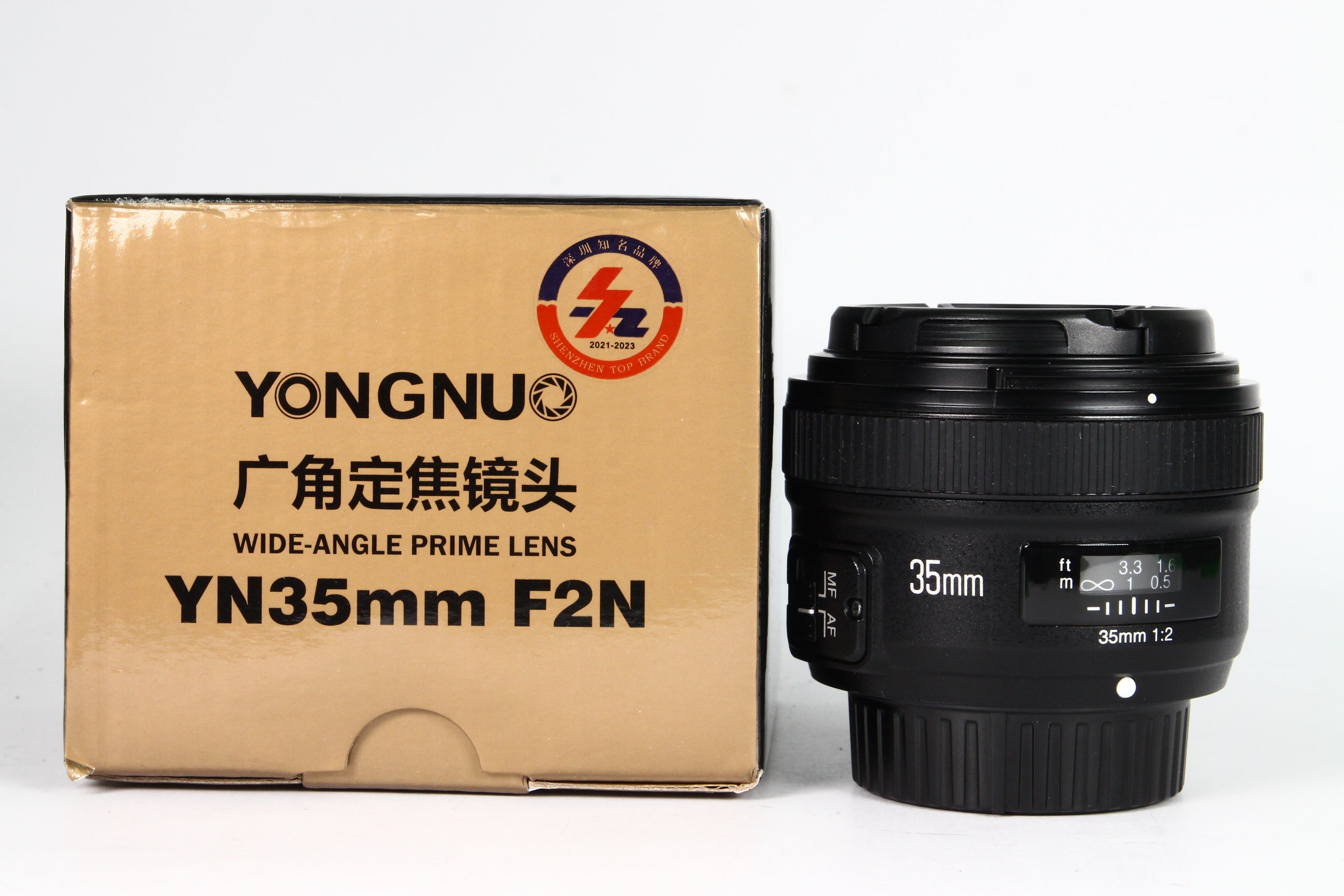 Lente Yongnuo 35mm F2 para NIKON. Usado