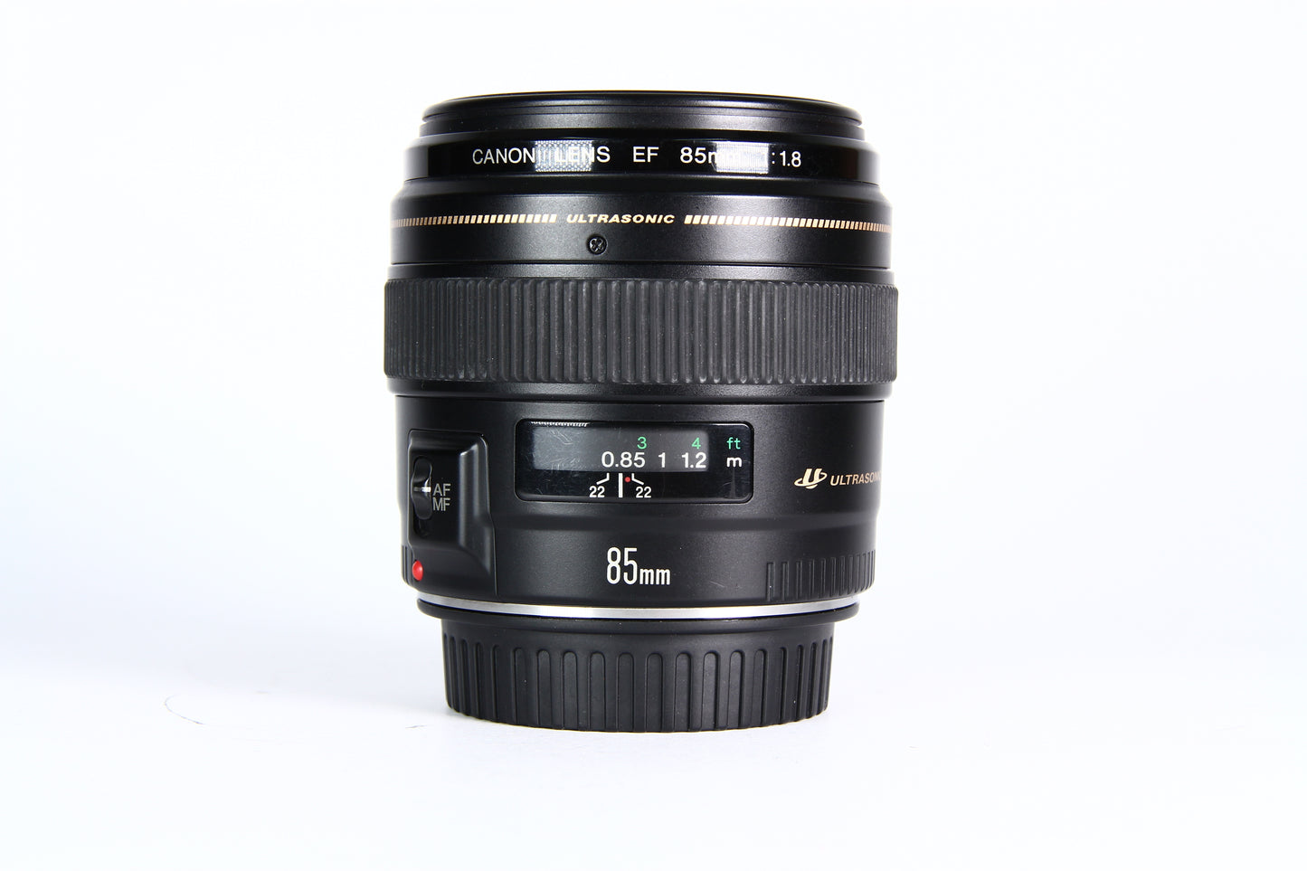 Lente Canon 85mm F:1.8 USM. Usado