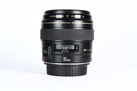 Lente Canon 85mm F:1.8 USM. Usado