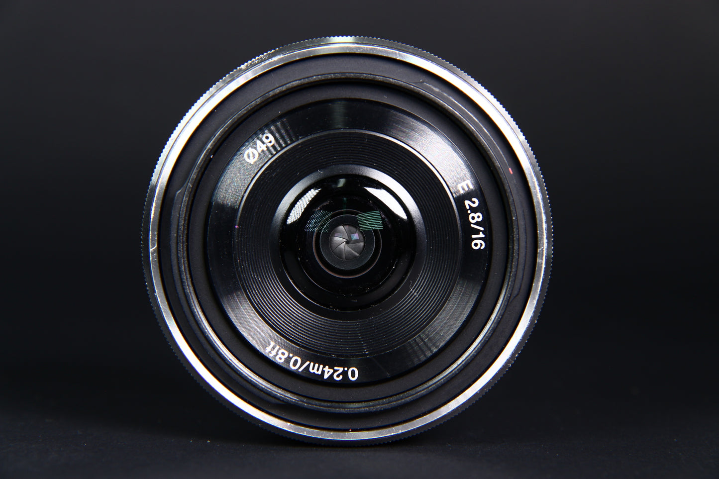 Lente SONY Montura E 16mm F:2.8. Usado