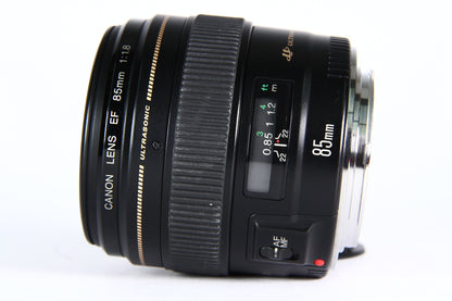 Lente Canon 85mm F:1.8 USM. Usado