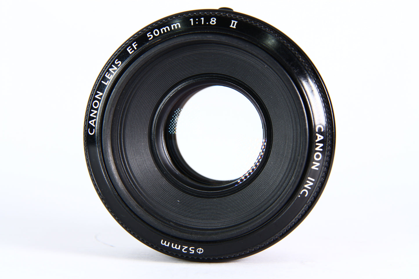 Lente CANON 50mm F1.8 II. Usado