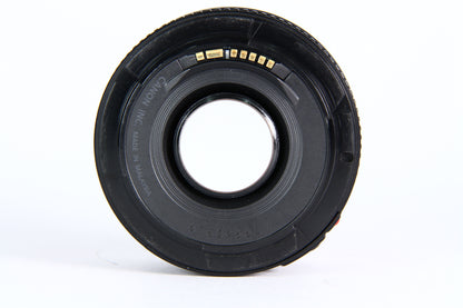 Lente CANON 50mm F1.8 II. Usado