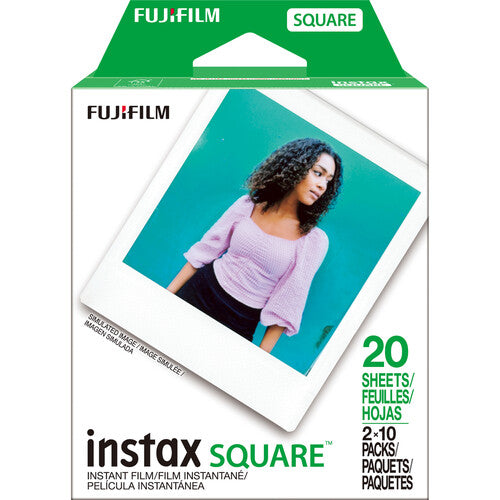 FUJIFILM instax mini Instant Film Twin Pack White Border – Película instantánea x20 hojas