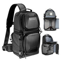 Morral 2 En 1 Con Estuche Rigido, Compartimiento Modular 10L