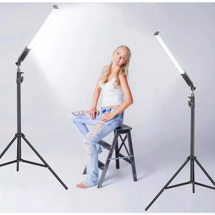 Kit Barra De Luz Led Rgb Profesional+ Soporte+ Tripode