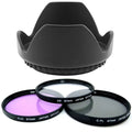 Kit Filtros Uv Cpl Fld + Parasol Pétalo Ø 62 67 72 77mm