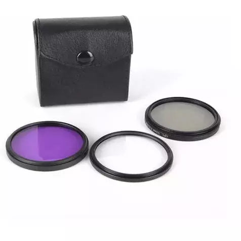 Kit Filtros Uv Cpl Fld + Parasol Pétalo Ø 40.5mm 49mm 52mm 55mm 58 mm