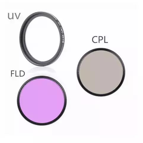 Kit Filtros Uv Cpl Fld + Parasol Pétalo Ø 62 67 72 77mm