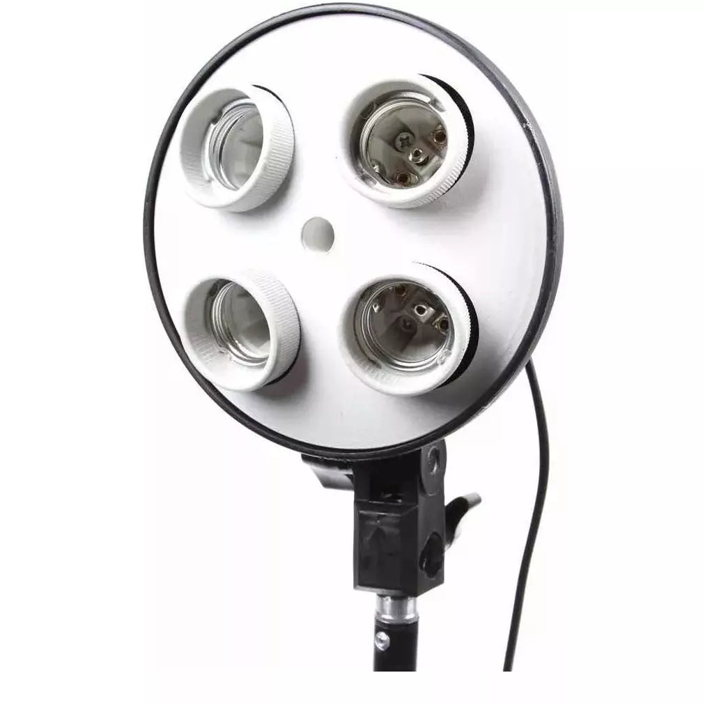 Kit Iluminación Octabox 65cm + Socket para 4 bombillos