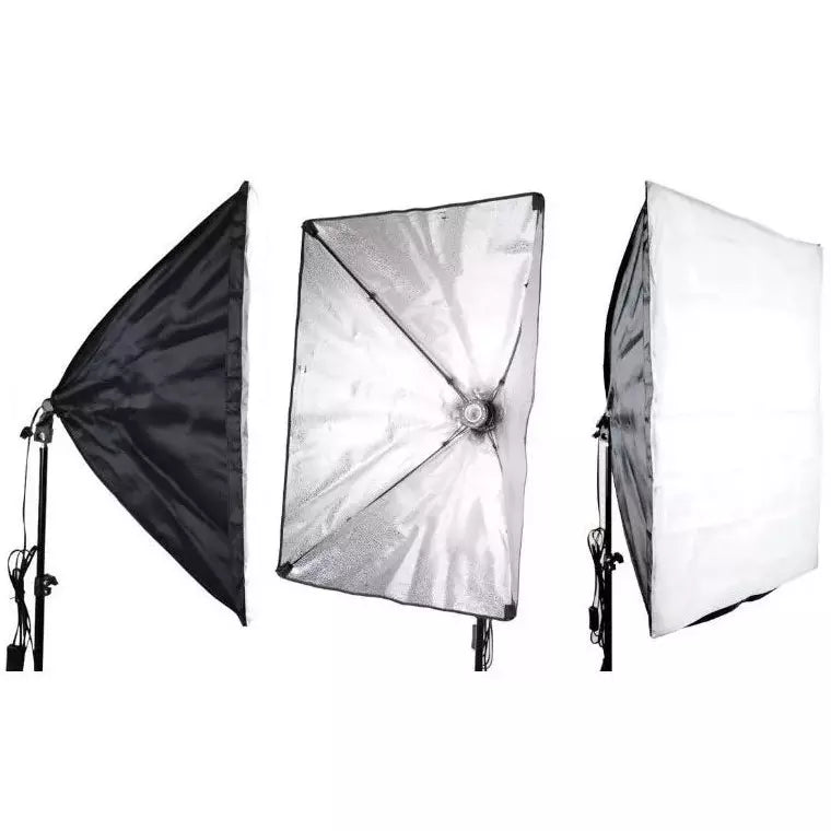 Kit Iluminacion Softbox 50x70cm Para Fotografia