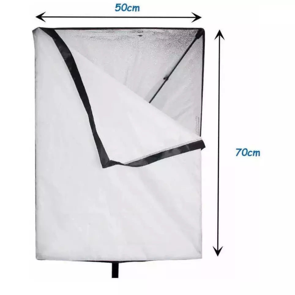 Kit Iluminacion Softbox 50x70cm Para Fotografia