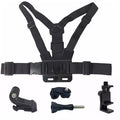 Kit Pechera + J-Hook + Soporte Celular Ultrarresistente GoPro