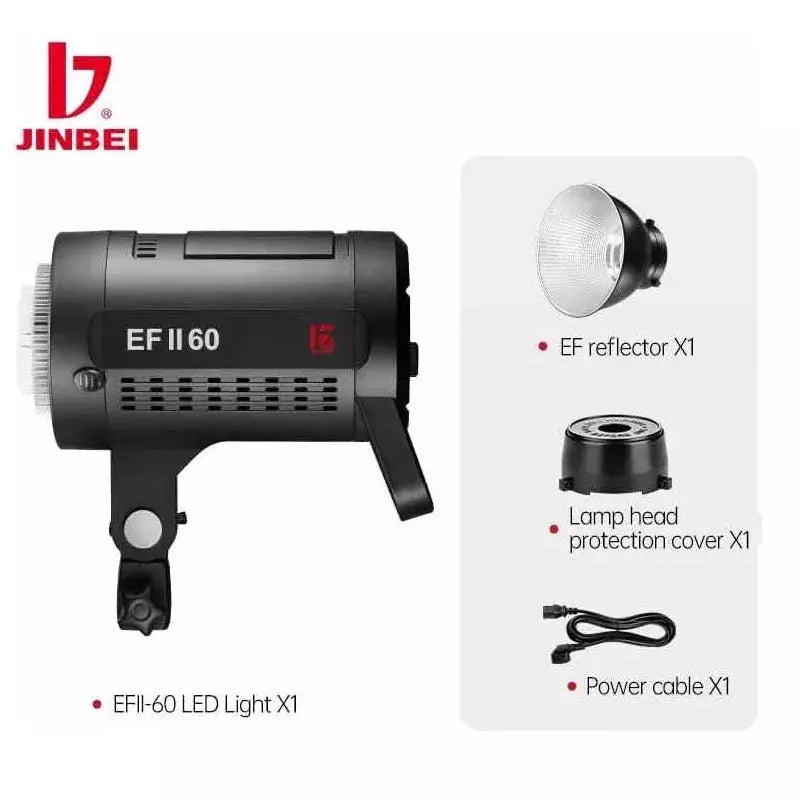 Lámpara Luz Led Continua 60w Jinbei Efii60 Fotografía Video.
