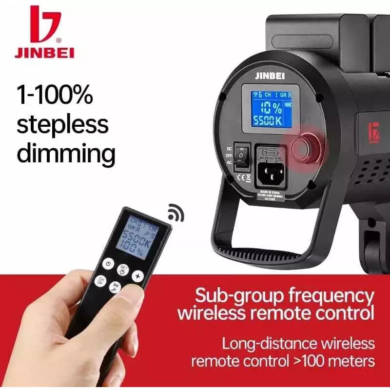 Lámpara Luz Led Continua 60w Jinbei Efii60 Fotografía Video.