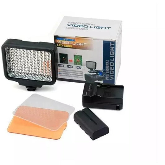 Lámpara Video Light LED 5009 Con Bateria Y Cargador