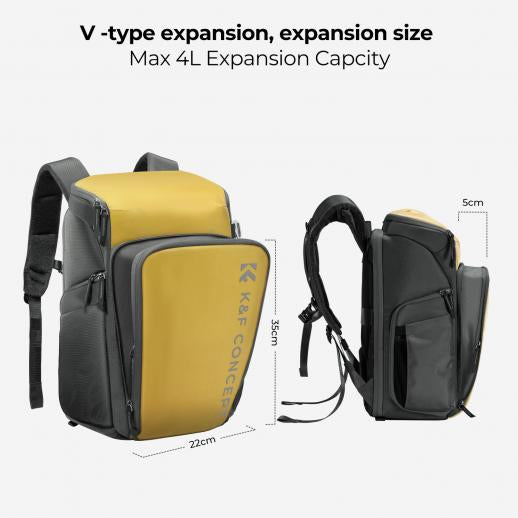 Maleta K&F Concept Alpha Air 25L Para Fotografía