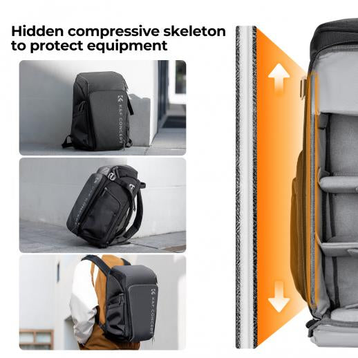 Maleta K&F Concept Alpha Air 25L Para Fotografía