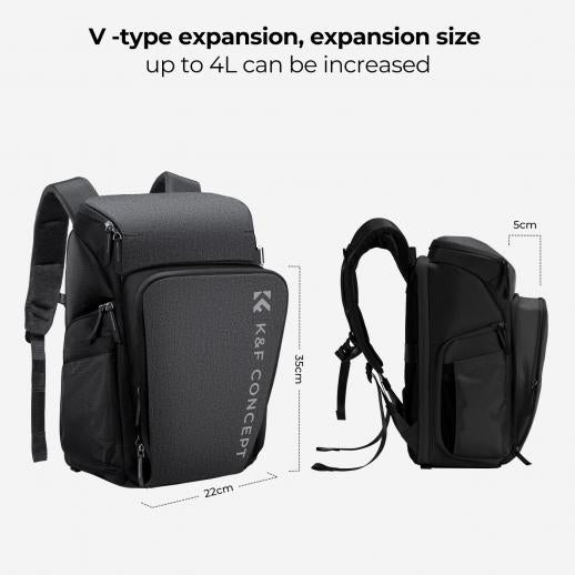 Maleta K&F Concept Alpha Air 25L Para Fotografía