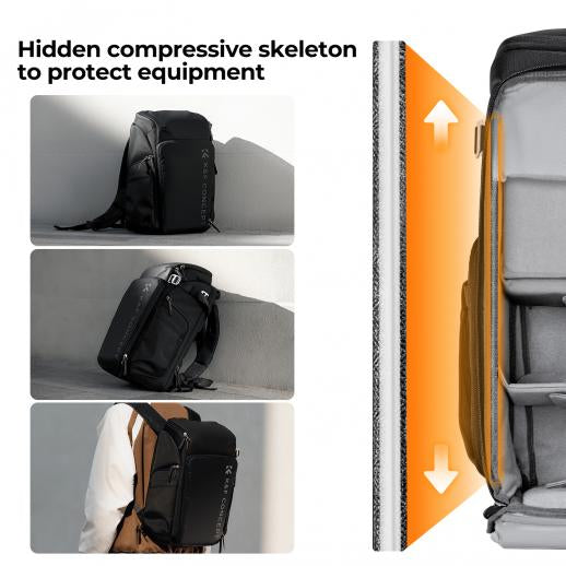 Maleta K&F Concept Alpha Air 25L Para Fotografía