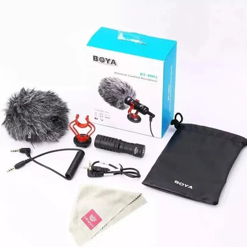 Microfono Boya Bymm1 Condensador Cardioide