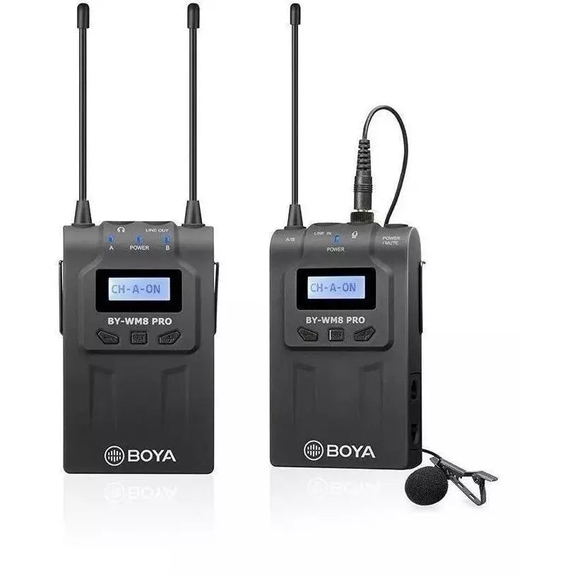 Micrófono Boya BY-WM8 Pro K1 UHF Condensador Omnidireccional