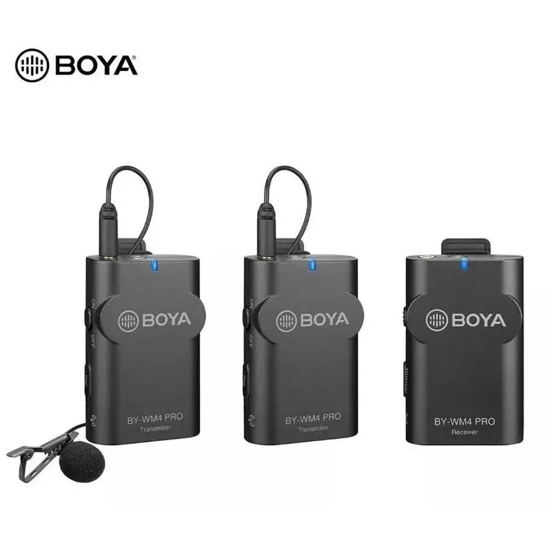 Microfono Inalambrico Portatil Boya By-wm4 Pro K2